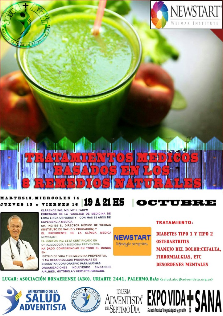 Evento proximo Bs. As. Weimar facundo bitsch medicina integral natural