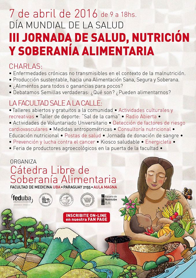 dia mundial de la salud 7 de abril catedra libre de soberania alimentaria facundo bitsch medicina integral natural